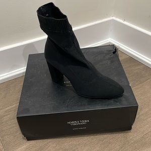 Black booties size 6.5